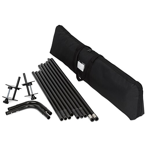 Additional Image 2 - a black keyboard with a few pieces