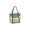 View Image 2 of 3 of Rugby Stripe Boat Tote