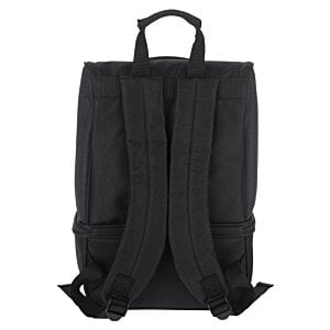 Additional Image 4 - a black backpack with straps