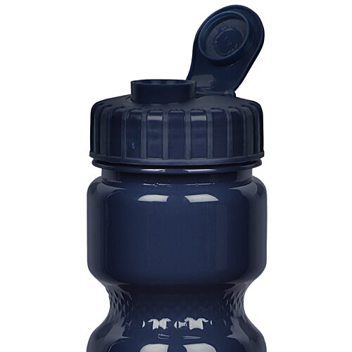 Additional Image 2 - a blue plastic bottle with a lid