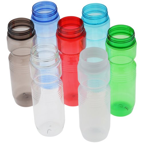 Jogger Sport Bottle - 25 oz. - Translucent - Straw Tip Lid Image 1 of 2