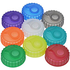 Additional Image 2 - a group of plastic caps