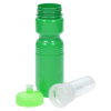 View Image 4 of 4 of Jogger Infuser Sport Bottle - 25 oz. - Opaque - Push Pull Lid