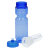 View Image 4 of 4 of Jogger Infuser Sport Bottle - 25 oz. - Translucent - Push Pull Lid