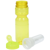 View Image 5 of 6 of Jogger Infuser Sport Bottle - 25 oz. - Translucent - Push Pull Lid