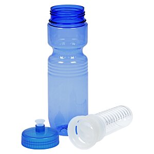 Additional Image 3 - a blue plastic water bottle