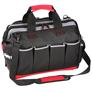 Additional Image 1 - a black and red bag