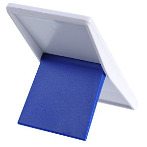 Additional Image 1 - a blue and white card holder