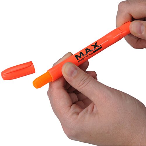 Additional Image 1 - a person holding an orange highlighter