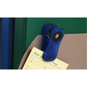 Additional Image 2 - a blue clip on a green wall