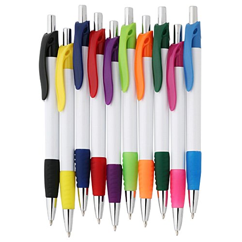 Additional Image 1 - a group of pens in a row