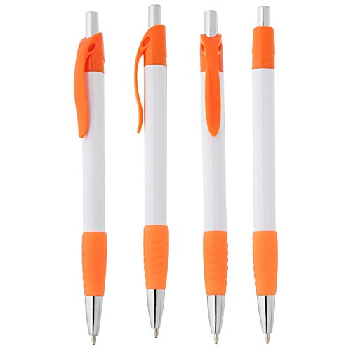 Additional Image 2 - a group of pens with orange caps
