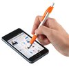 View Image 2 of 3 of Simplistic Stylus Grip Pen - Silver
