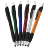 View Image 3 of 3 of Simplistic Stylus Grip Pen - Metallic