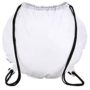 Additional Image 2 - a white bag with black straps