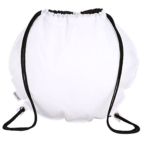 Additional Image 2 - a white bag with black straps