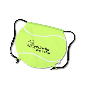 Additional Image 1 - a yellow tennis ball with black straps