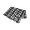 View Image 2 of 3 of Galloway Travel Blanket - Blue/Cream Plaid