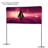View Image 2 of 5 of Tabletop Banner System with Back Wall - 8'