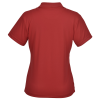 View Image 2 of 3 of Moreno Textured Micro Polo - Ladies' - Embroidered