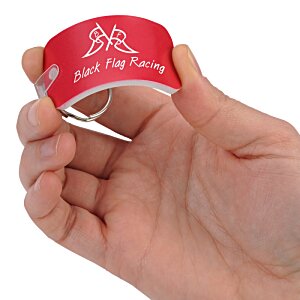 Additional Image 3 - a hand holding a red bracelet