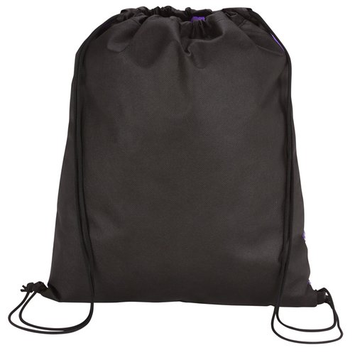 Additional Image 2 - a black backpack with straps