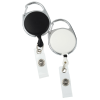 View Image 2 of 2 of Carabiner Retractable Badge Holder - Opaque