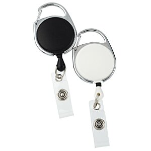 Carabiner Retractable Badge Holder - Opaque C115087-S : 4imprint.ca