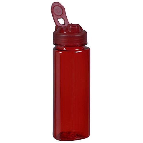 Additional Image 3 - a red plastic water bottle