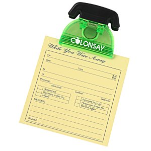 Additional Image 2 - a yellow note with a green clip