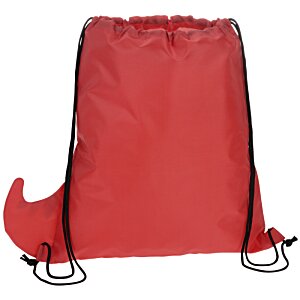 Additional Image 1 - a red bag with black straps
