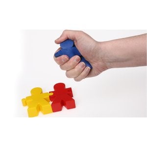 Additional Image 1 - a hand holding a blue and red object