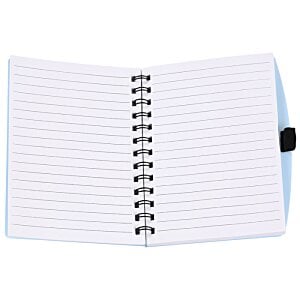 Additional Image 1 - a spiral notebook with a black handle