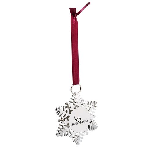 Additional Image 2 - a silver star shaped christmas ornament