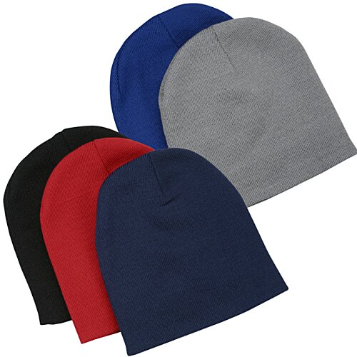 Additional Image 1 - a group of beanies in different colors