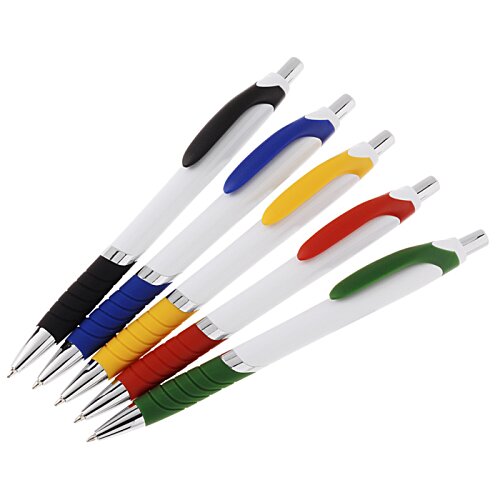Additional Image 1 - a group of pens in a row