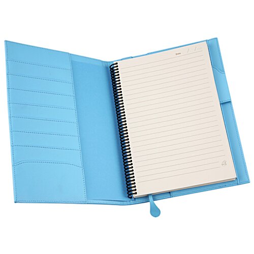 Additional Image 2 - a blue folder with a white paper inside
