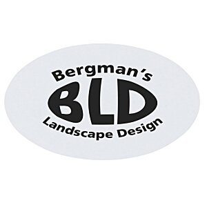 Additional Image 1 - a white circle with black text