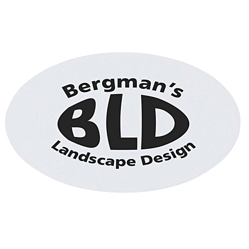 Additional Image 1 - a white circle with black text