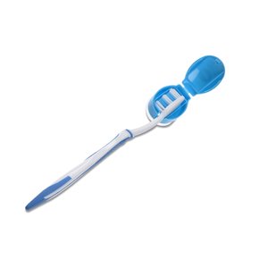 Additional Image 2 - a blue and white toothbrush