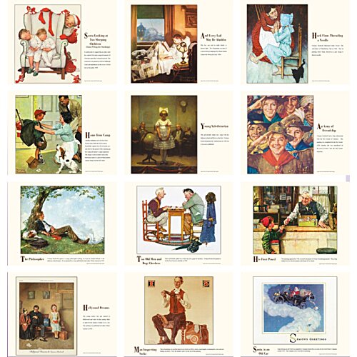 Norman Rockwell Appointment Calendar Image 1 of 1