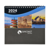 View Image 2 of 5 of World Scenic Desk Calendar