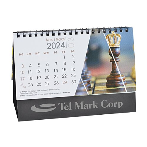 Additional Image 2 - a calendar with a picture of a lamp