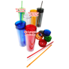 View Image 2 of 2 of Hot & Cold Skinny Tumbler - 16 oz.- Closeout