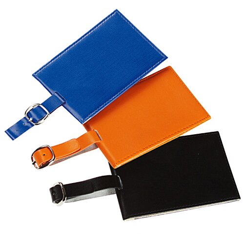 Colourplay Double Leather Luggage Tag Image 2 of 2
