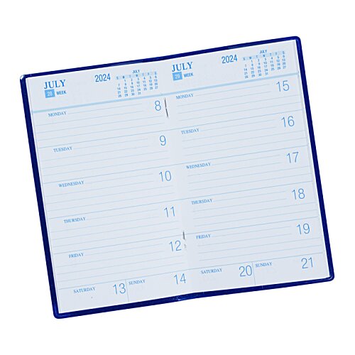 Additional Image 1 - a blue and white notepad