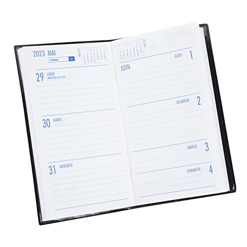 Additional Image 1 - a white paper with blue writing on it