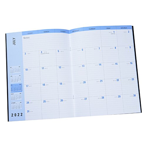 Additional Image 1 - a calendar with blue squares