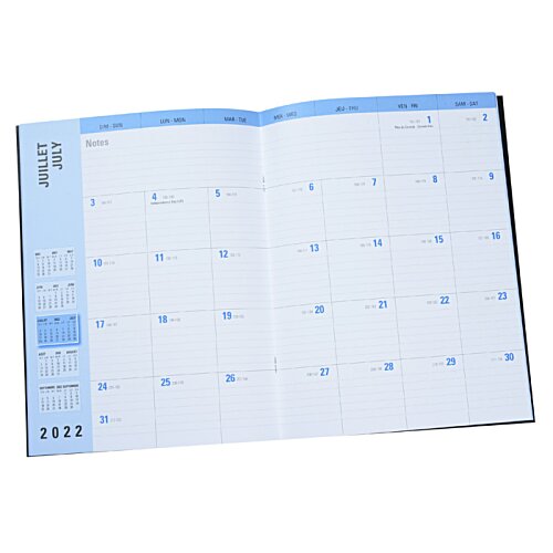 Additional Image 1 - a calendar with blue dots