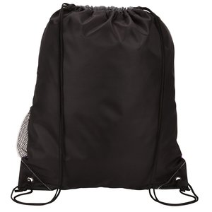 Additional Image 2 - a black backpack with straps